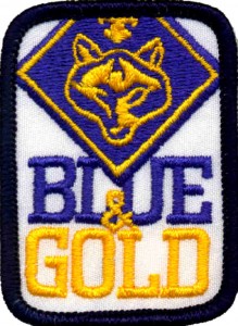 Blue and Gold Patch