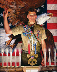 Eagle Scout Painting