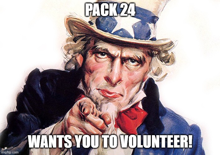 Pack 24 Needs You to Volunteer